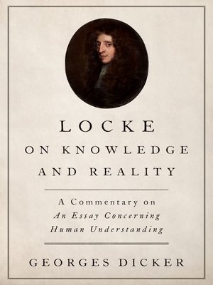 cover image of Locke on Knowledge and Reality